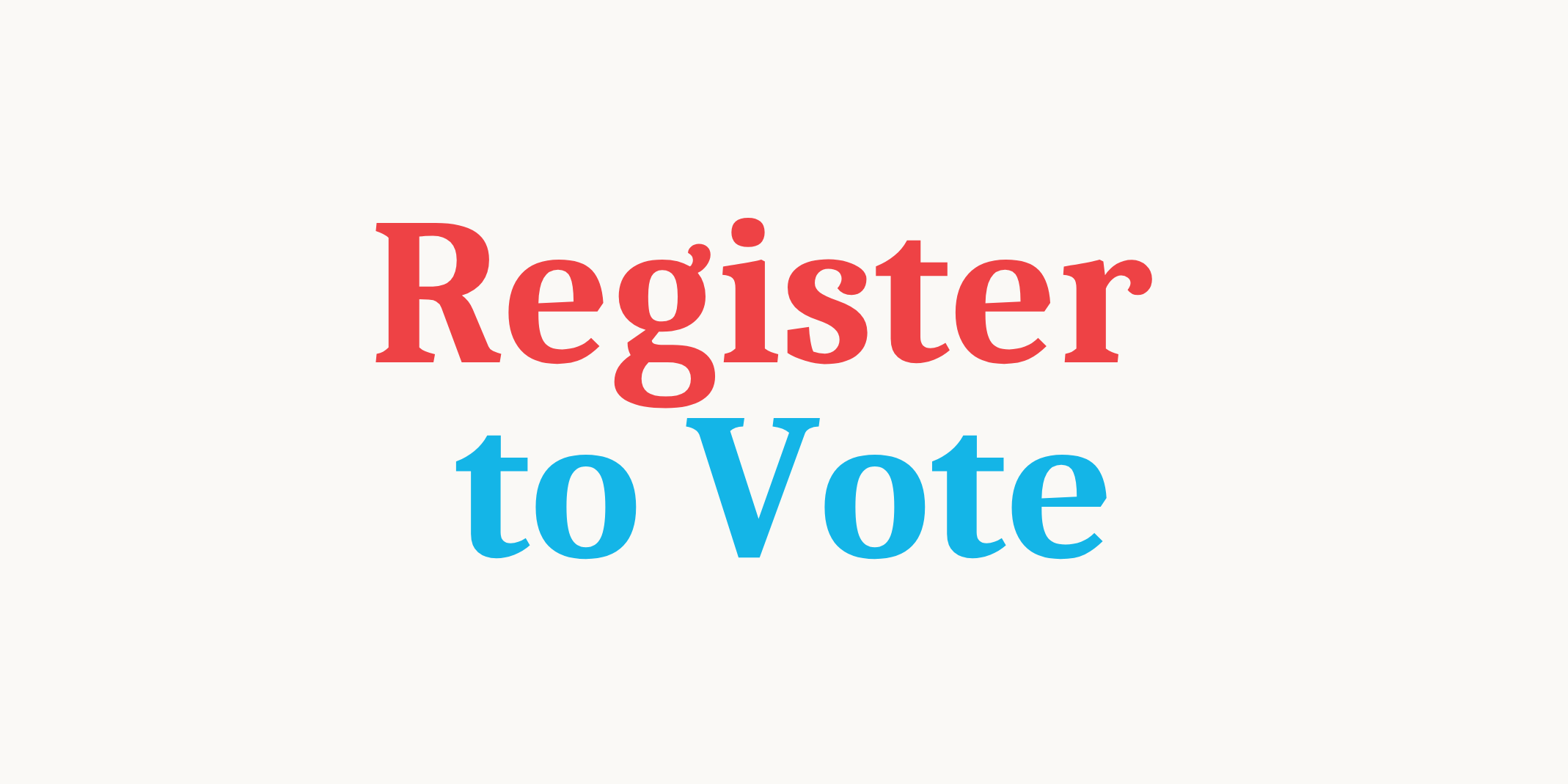 Register to Vote